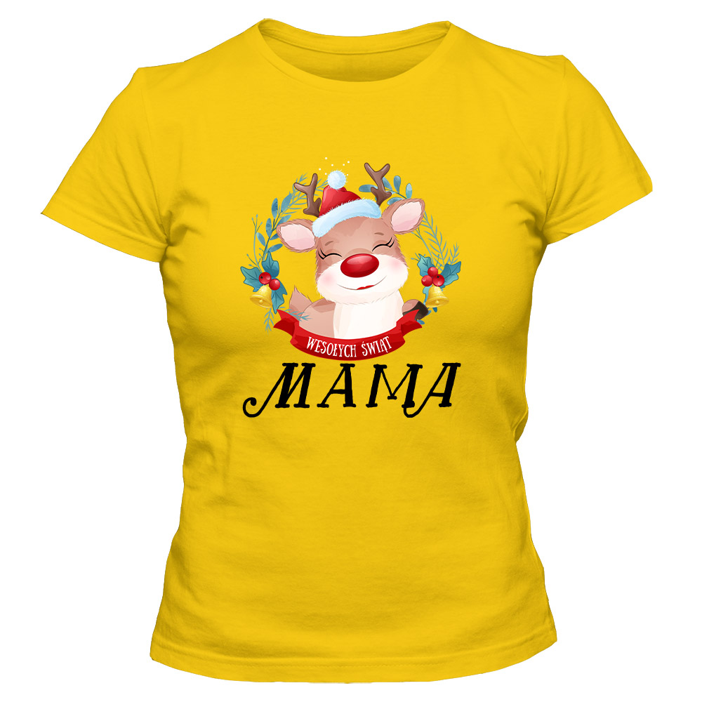 Koszulka świąteczna damska MAMA