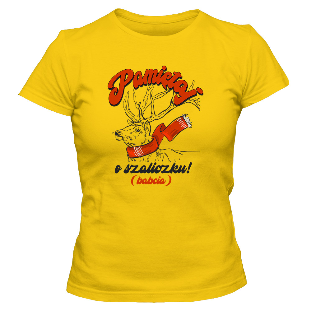 Koszulka świąteczna damska SZALICZEK