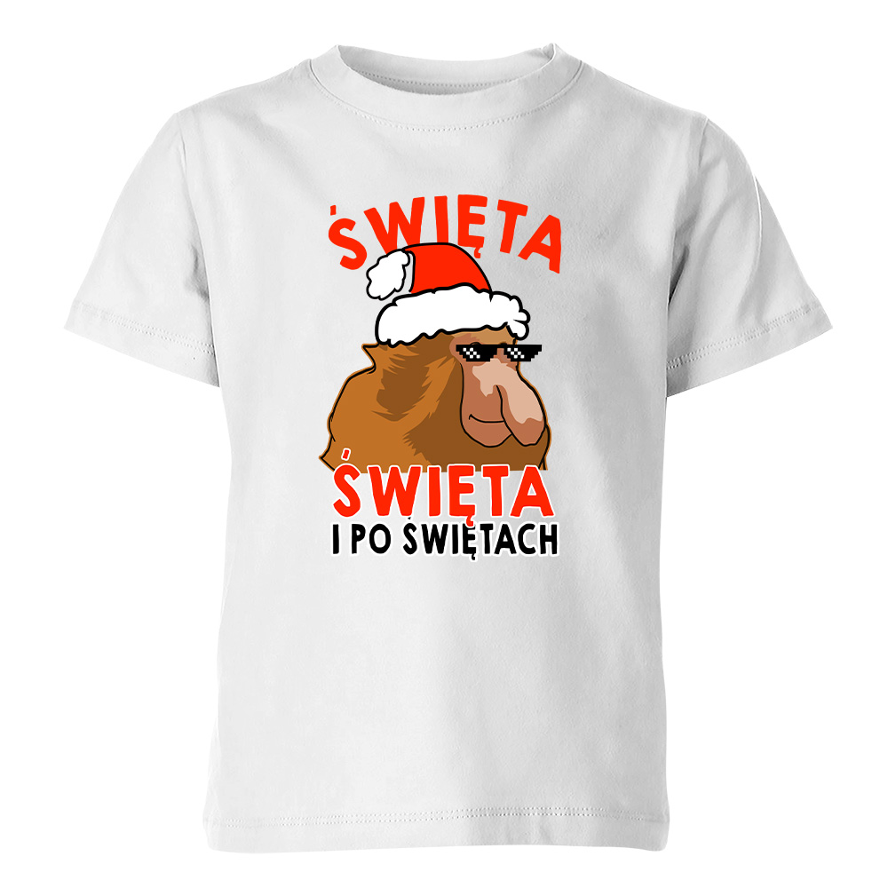 Koszulka świąteczna dziecięca I PO ŚWIĘTACH