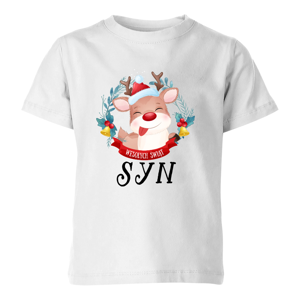 Koszulka świąteczna dziecięca SYN