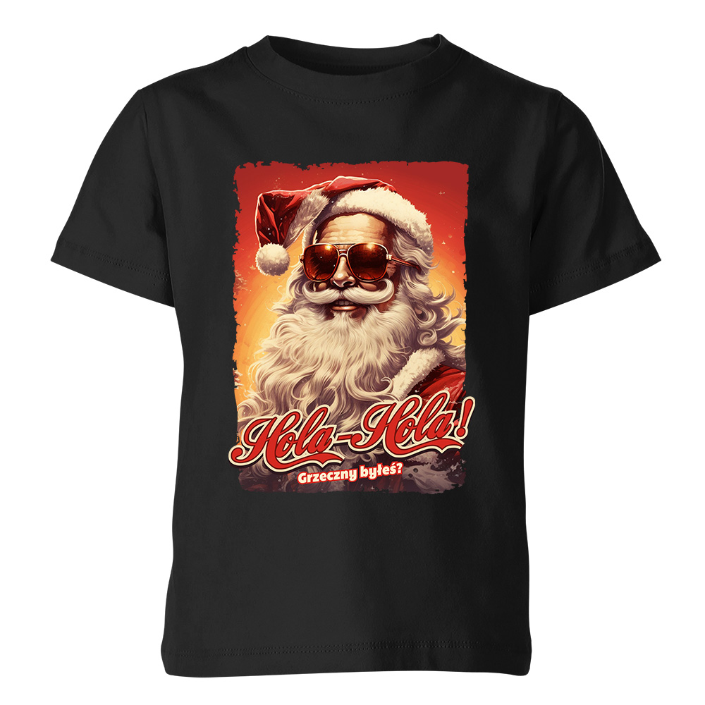 Koszulka świąteczna dziecięca HOLA HOLA