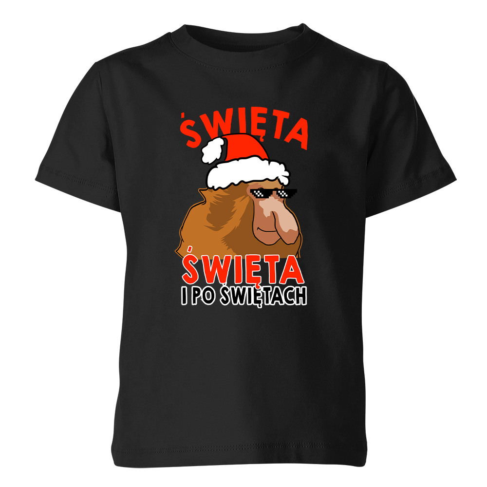 Koszulka świąteczna dziecięca I PO ŚWIĘTACH