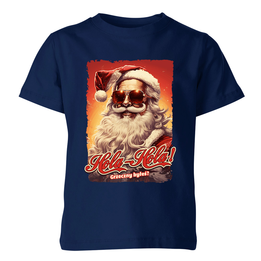 Koszulka świąteczna dziecięca HOLA HOLA