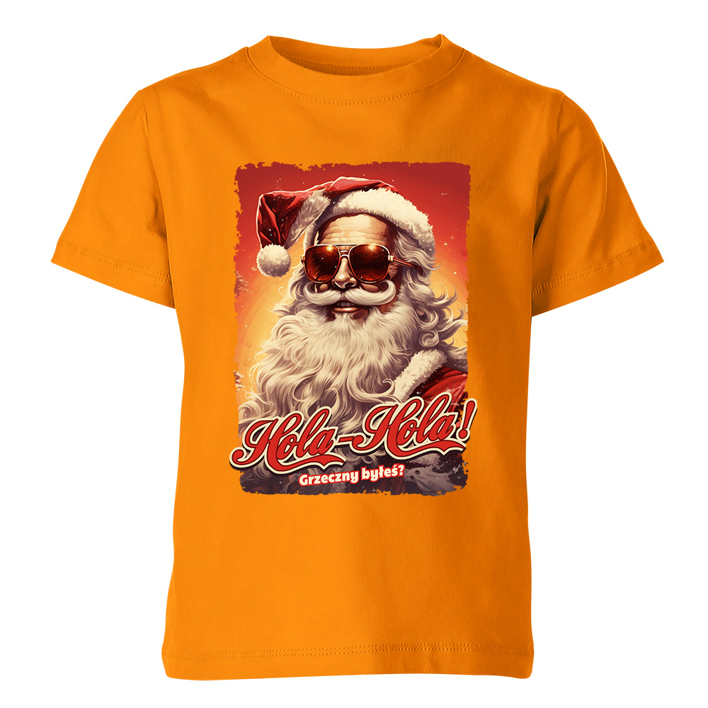 Koszulka świąteczna dziecięca HOLA HOLA