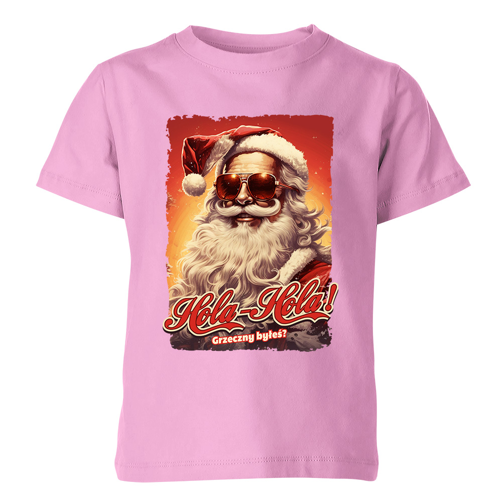 Koszulka świąteczna dziecięca HOLA HOLA