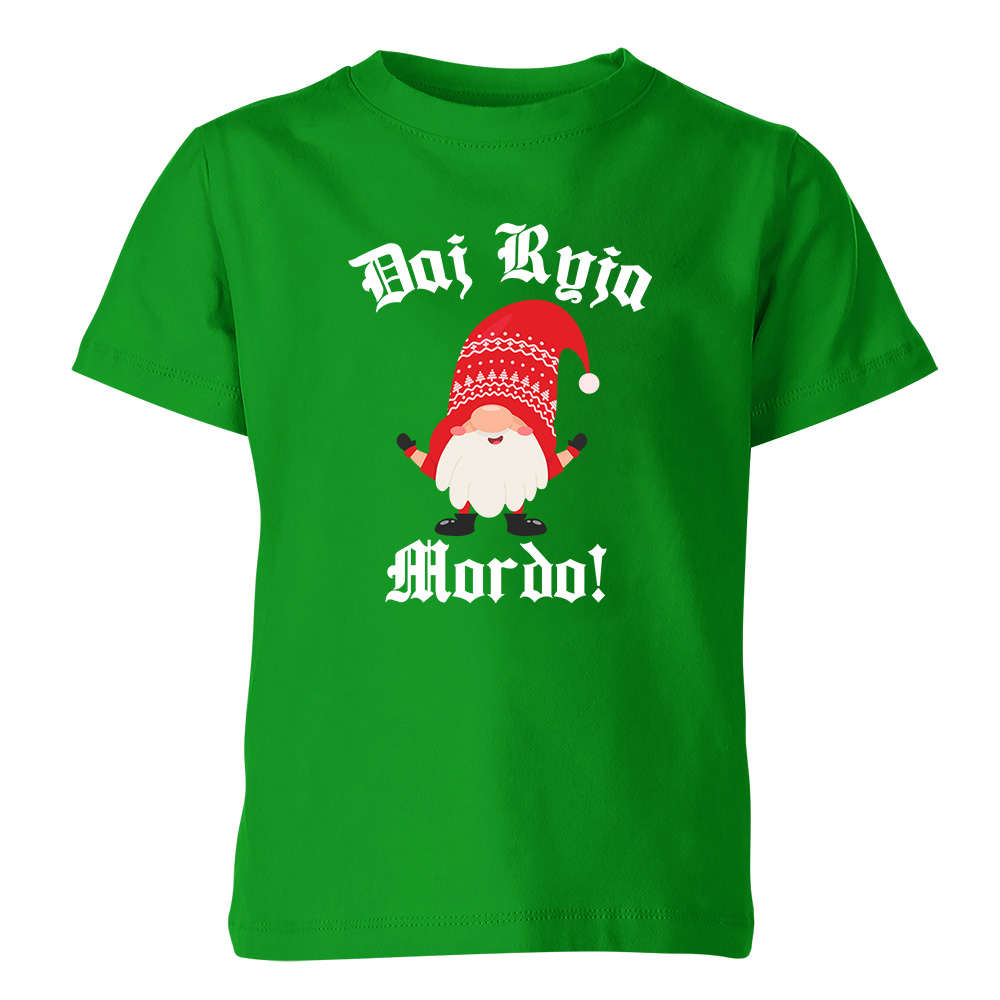 Koszulka świąteczna dziecięca DAJ RYJA