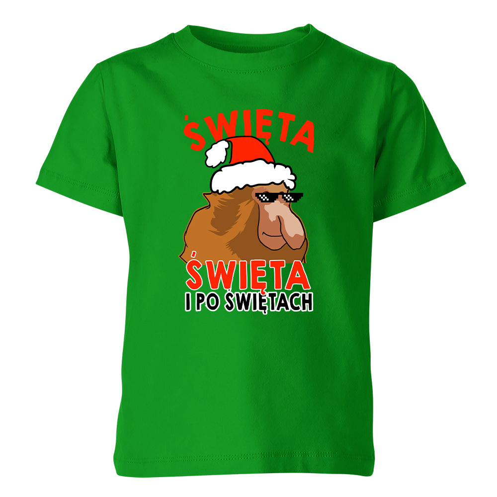Koszulka świąteczna dziecięca I PO ŚWIĘTACH