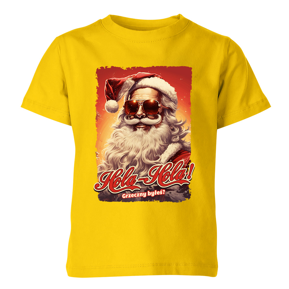 Koszulka świąteczna dziecięca HOLA HOLA