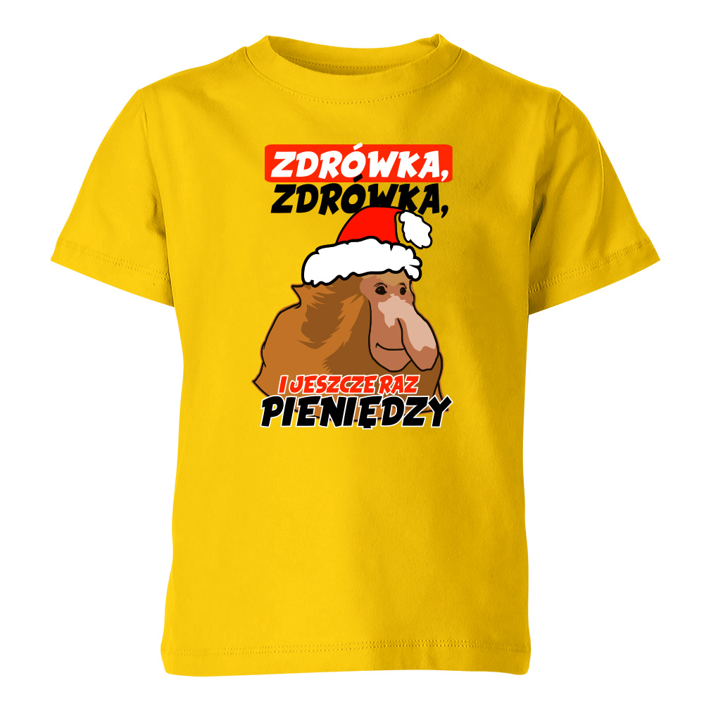 Koszulka świąteczna dziecięca ZDRÓWKA