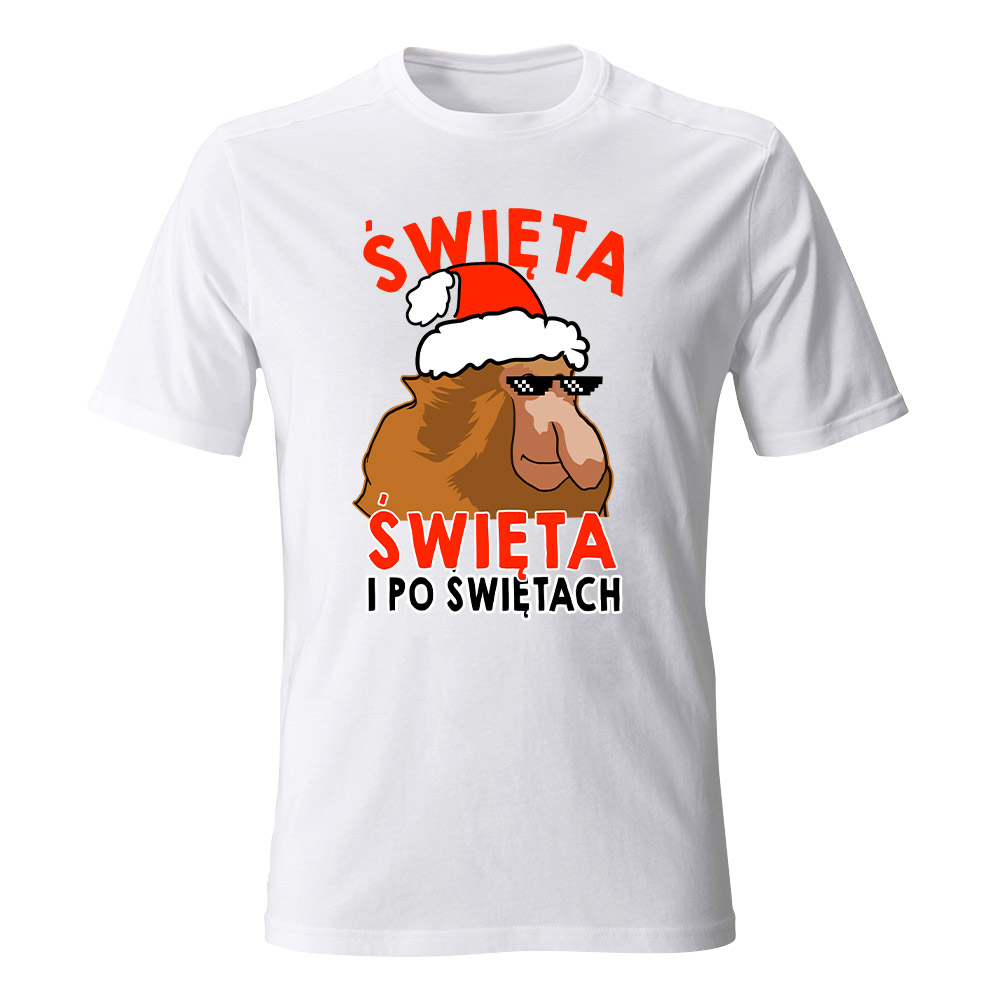 Koszulka świąteczna męska I PO ŚWIĘTACH