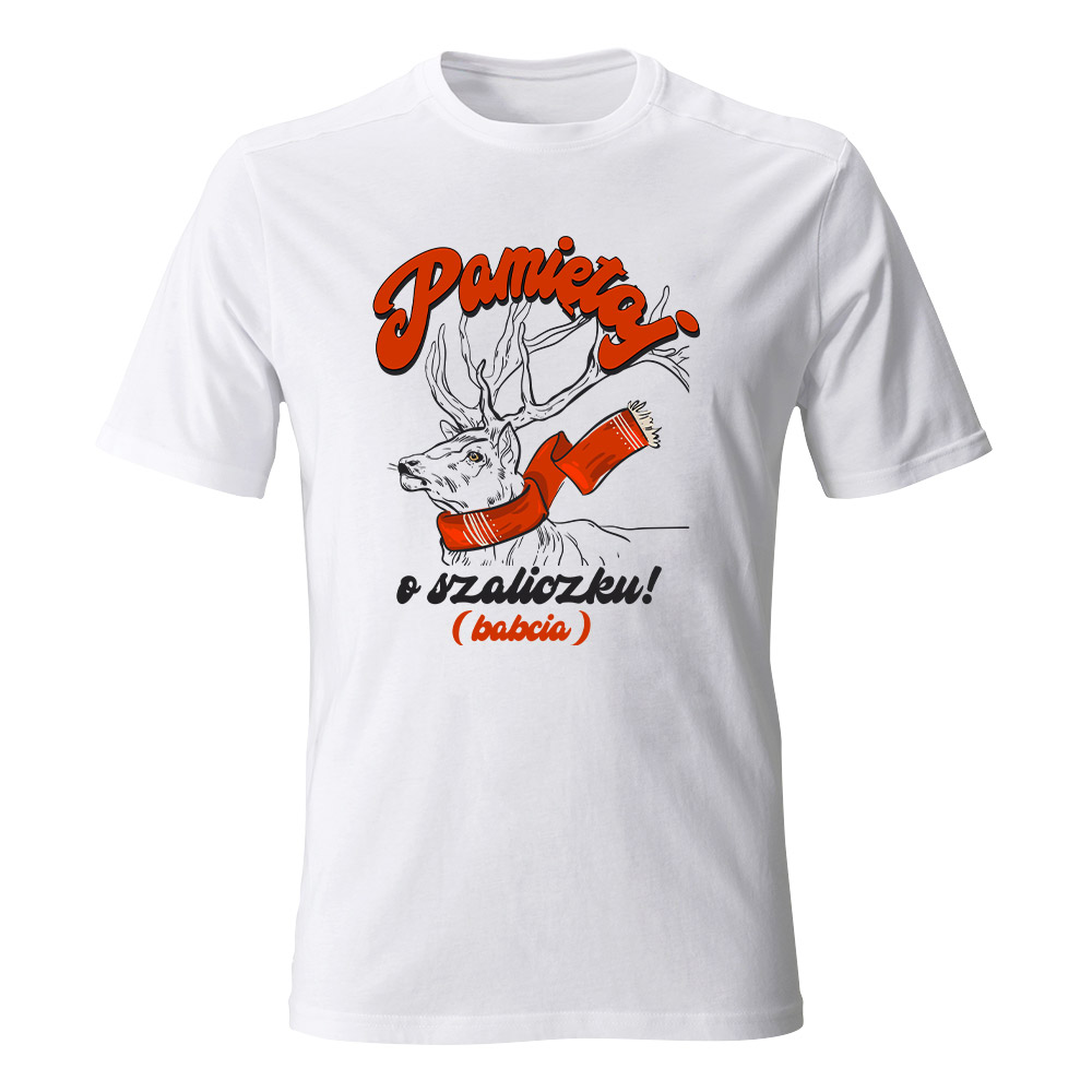 Koszulka świąteczna męska SZALICZEK