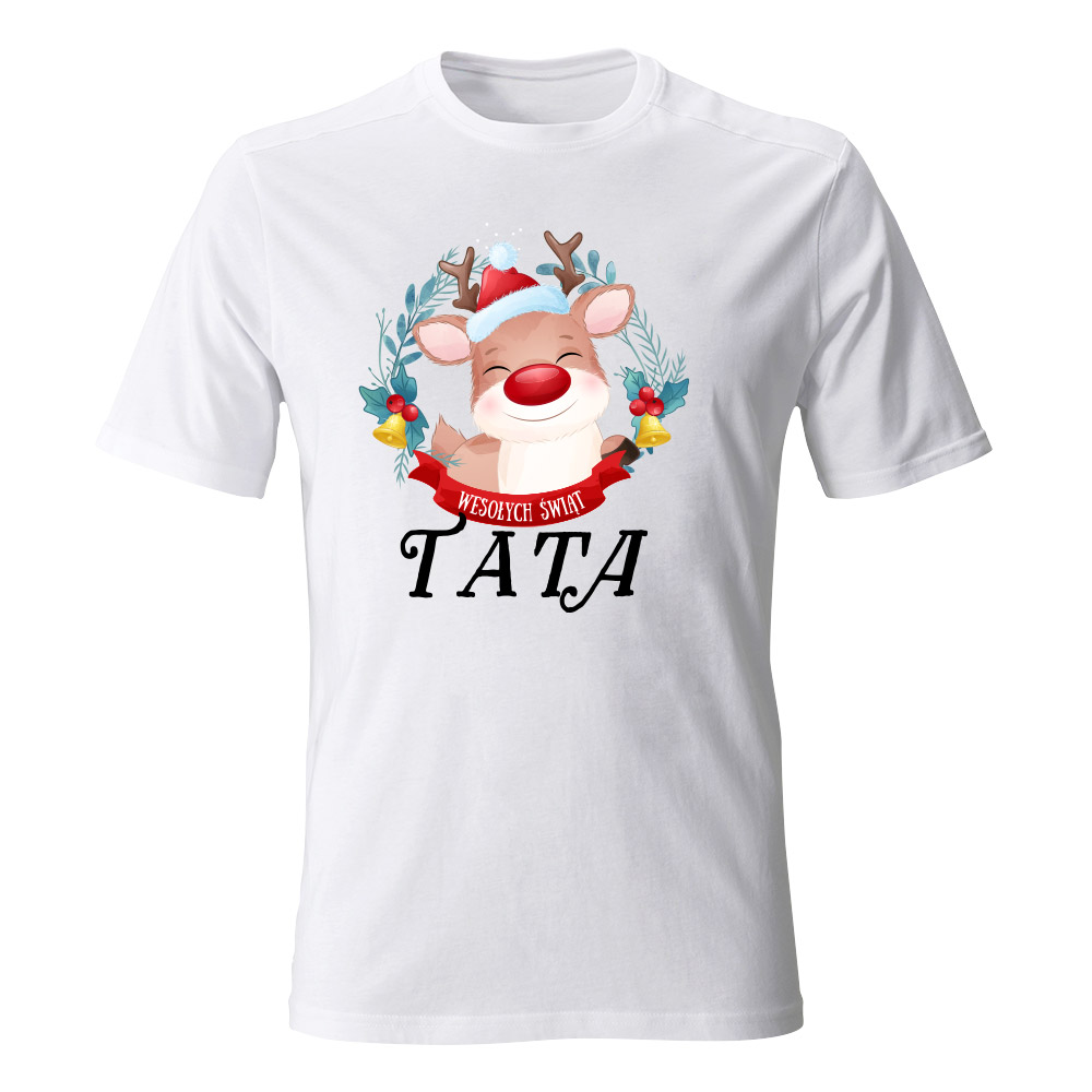 Koszulka świąteczna męska TATA