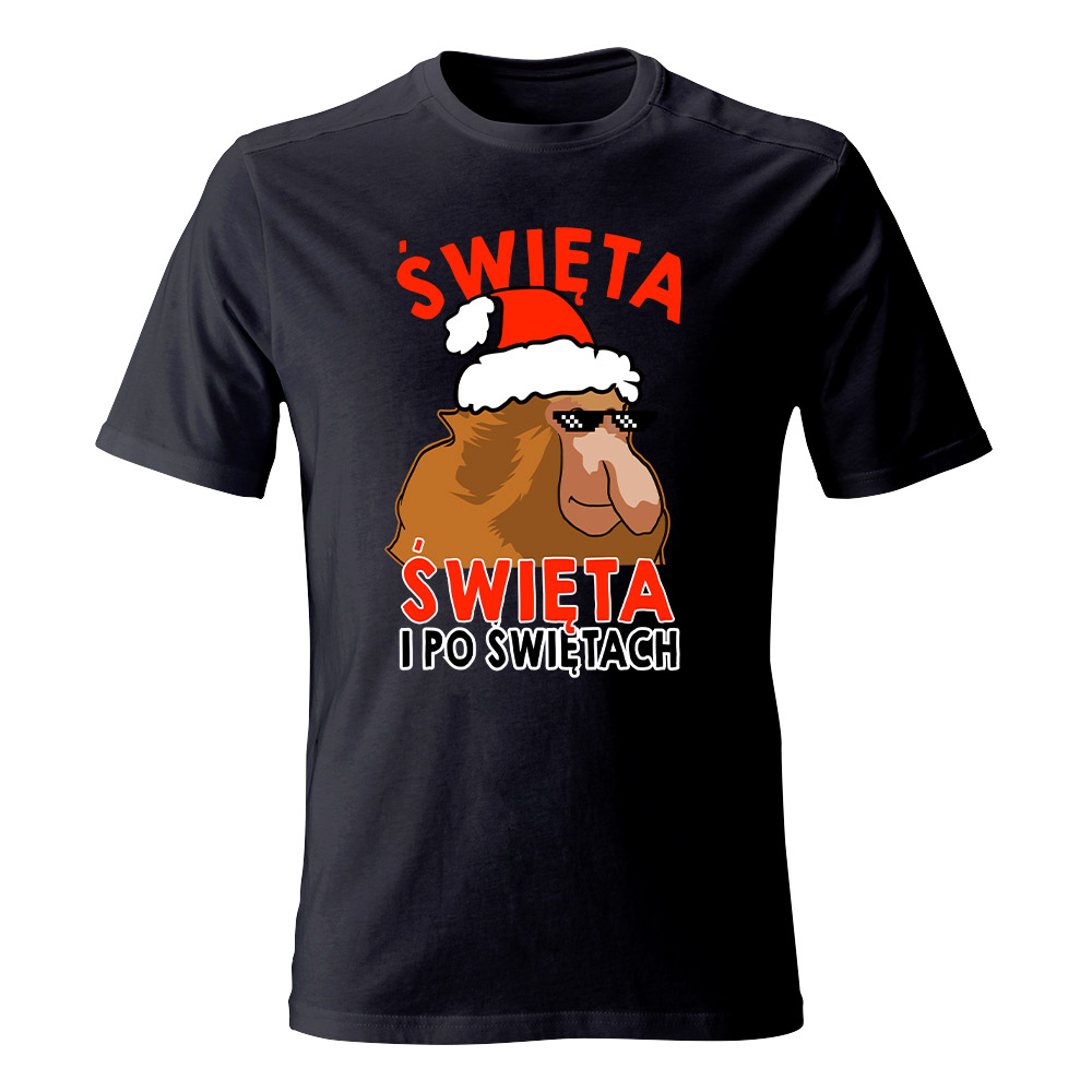 Koszulka świąteczna męska I PO ŚWIĘTACH