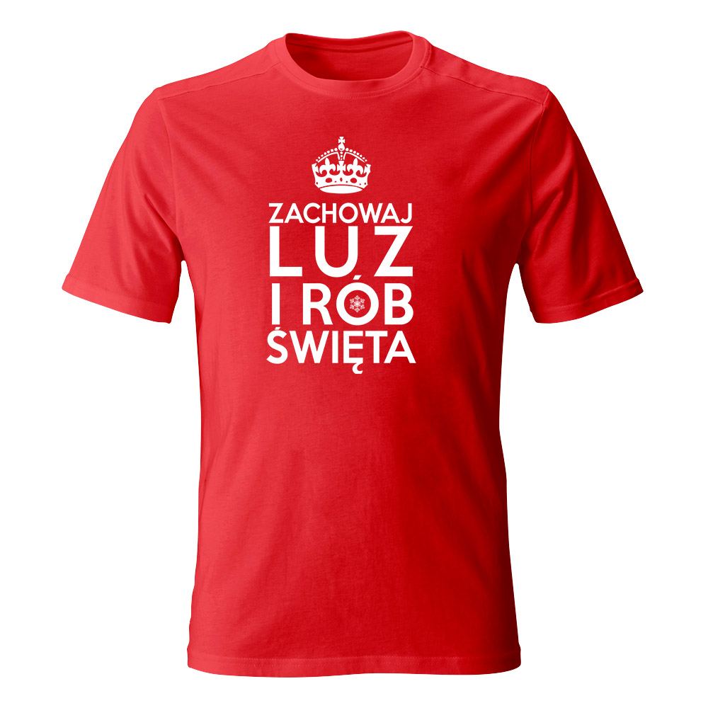 Koszulka świąteczna męska RÓB ŚWIĘTA