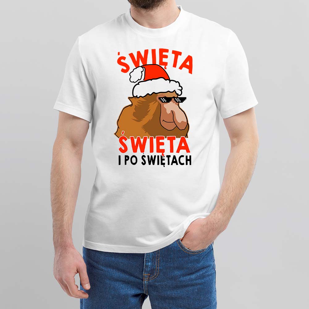 Koszulka świąteczna męska I po świętach