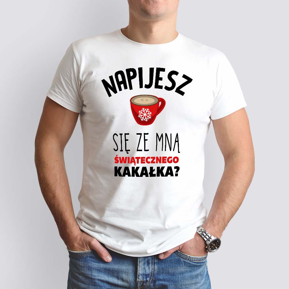 Koszulka świąteczna męska Kakałko