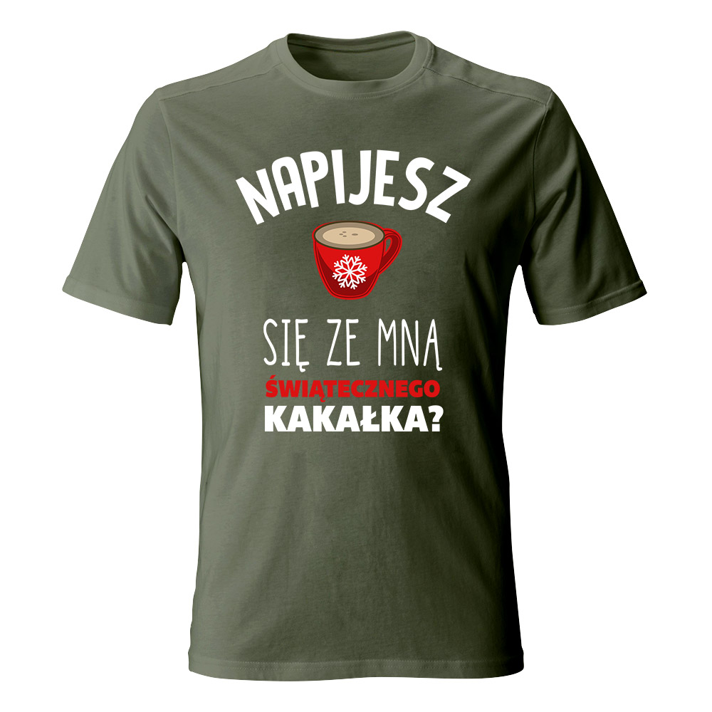 Koszulka świąteczna męska KAKAŁKO