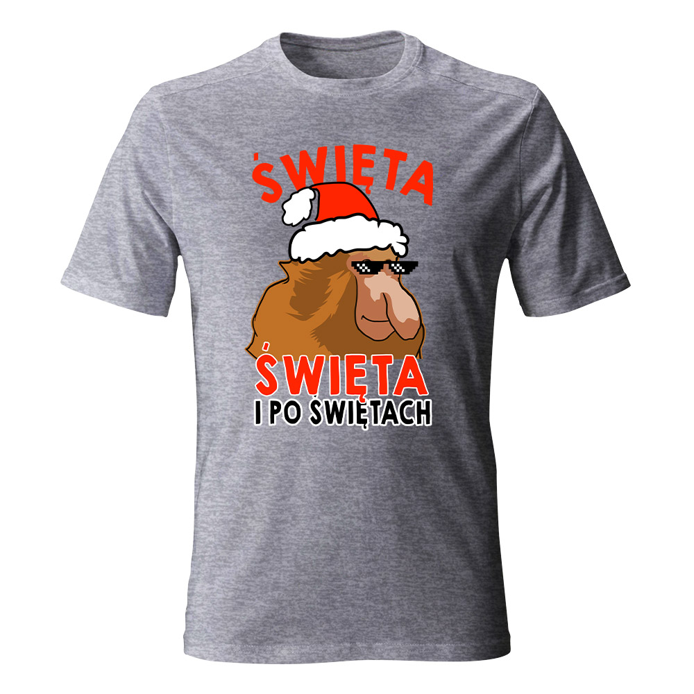 Koszulka świąteczna męska I PO ŚWIĘTACH