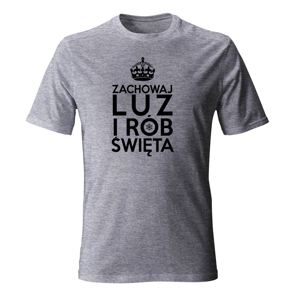 Koszulka świąteczna męska RÓB ŚWIĘTA