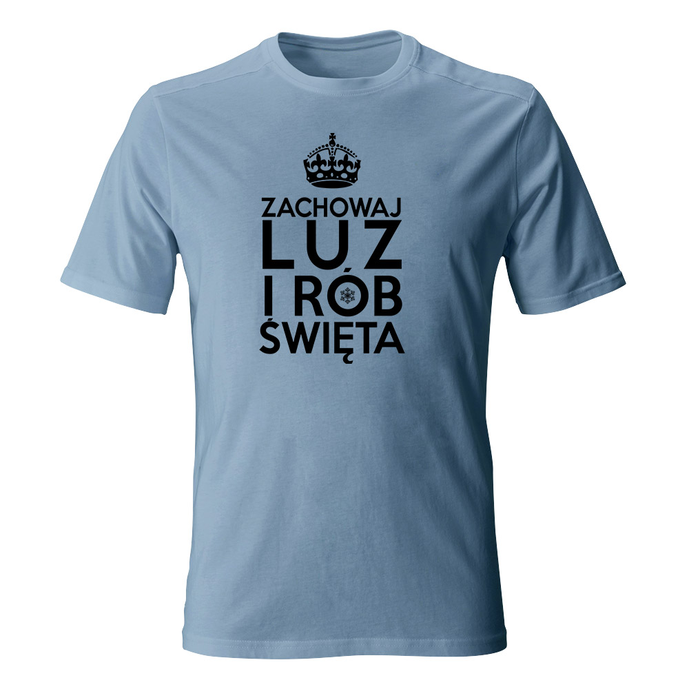 Koszulka świąteczna męska RÓB ŚWIĘTA