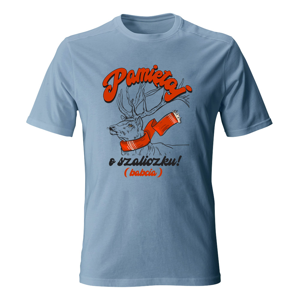 Koszulka świąteczna męska SZALICZEK