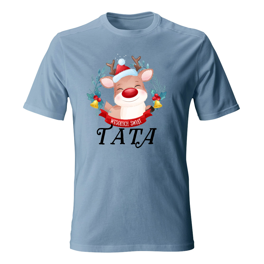 Koszulka świąteczna męska TATA