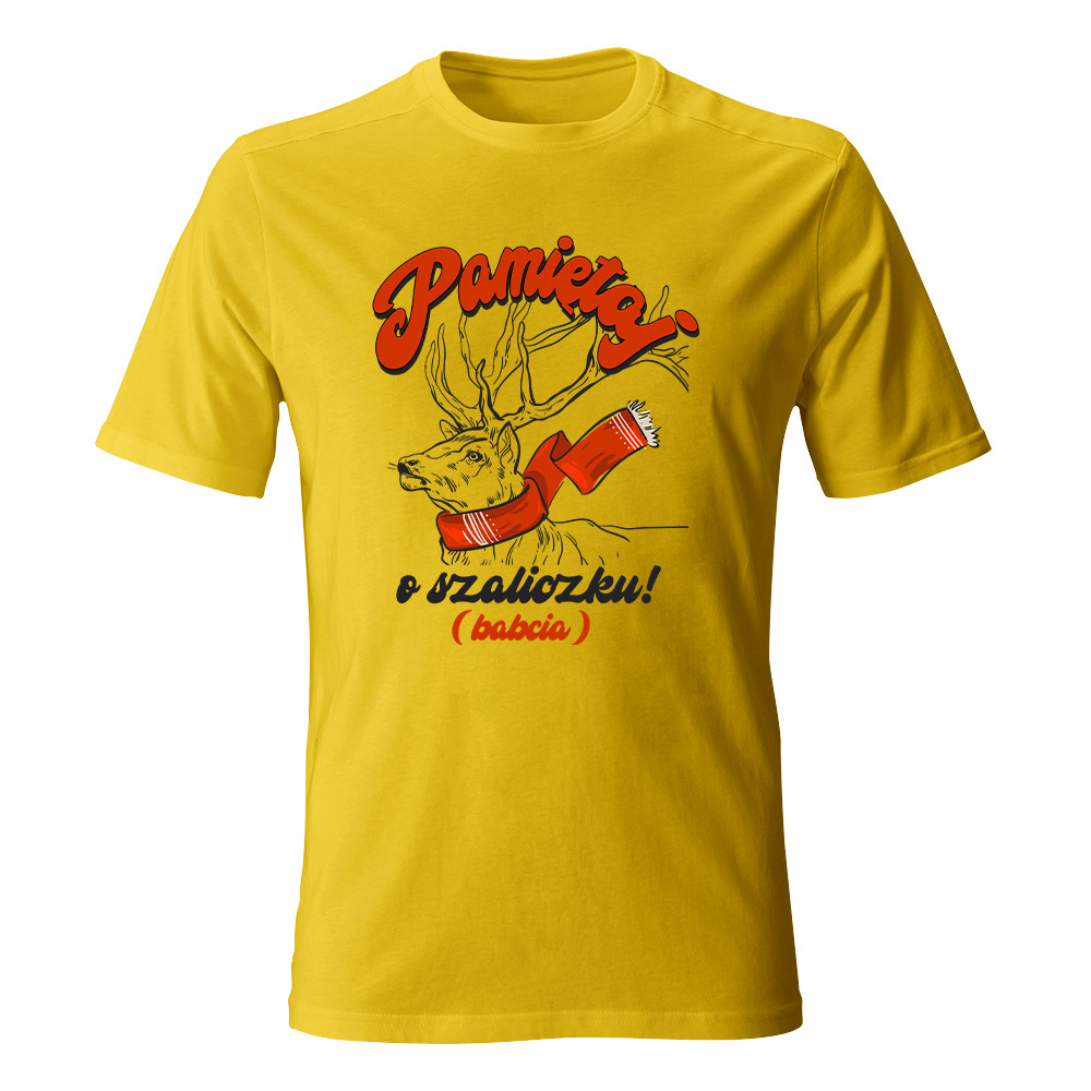 Koszulka świąteczna męska SZALICZEK