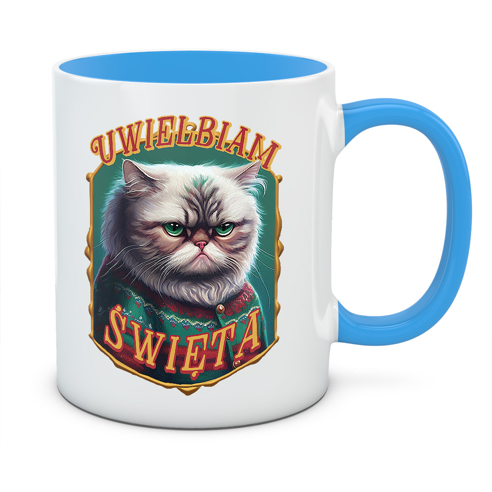 Kubek świąteczny UWIELBIAM ŚWIĘTA