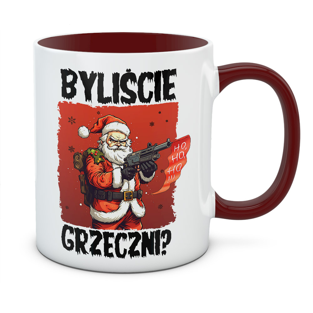 Kubek świąteczny BYLIŚCIE GRZECZNI