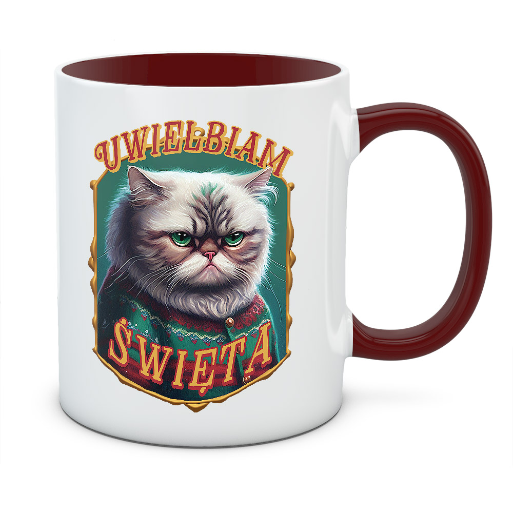 Kubek świąteczny UWIELBIAM ŚWIĘTA