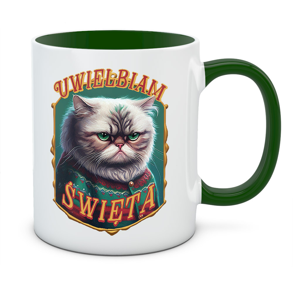 Kubek świąteczny UWIELBIAM ŚWIĘTA