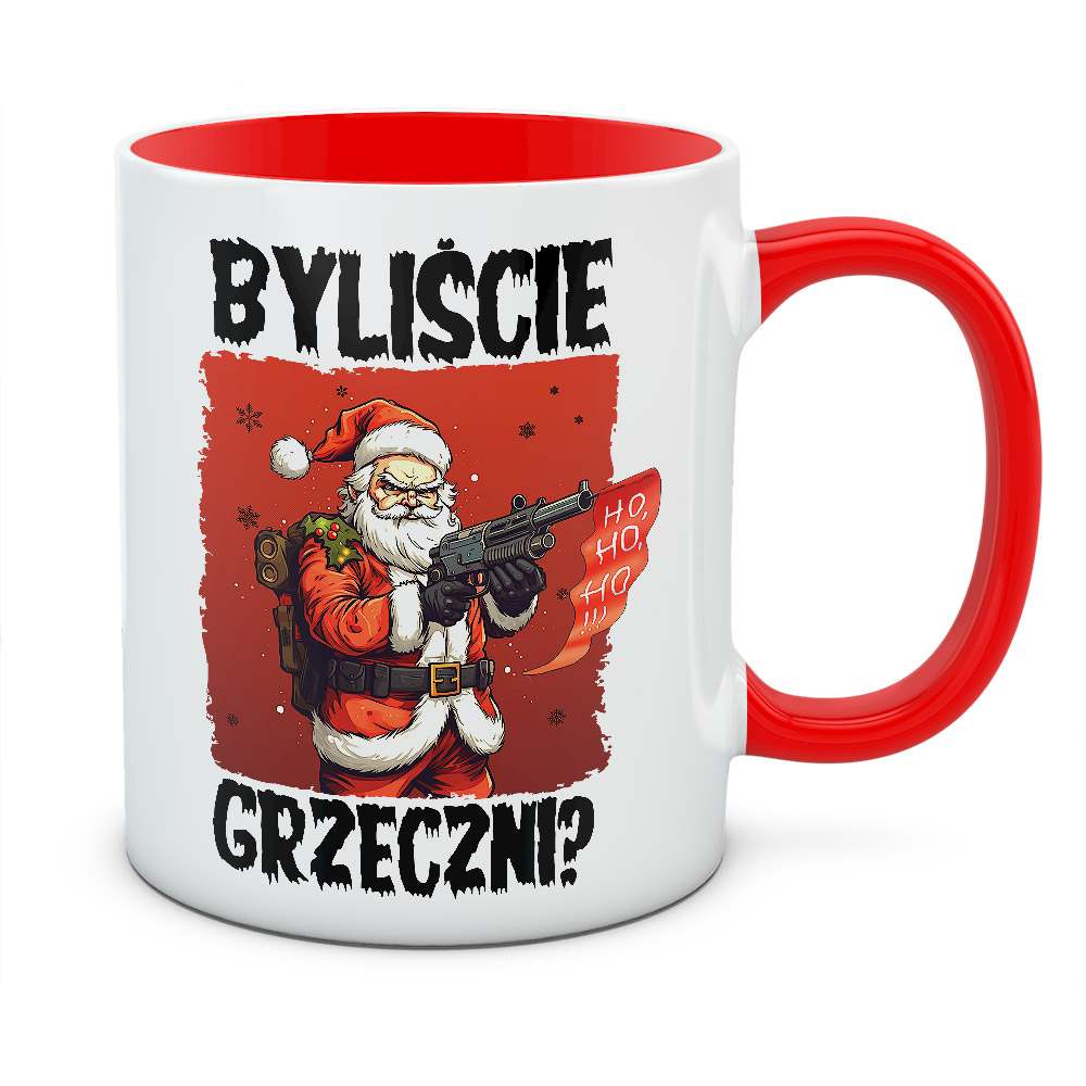 Kubek świąteczny BYLIŚCIE GRZECZNI