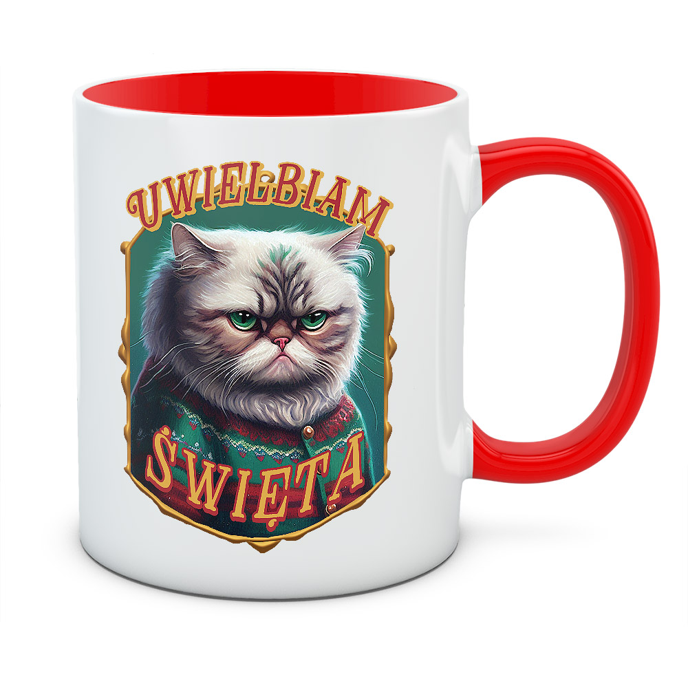 Kubek świąteczny UWIELBIAM ŚWIĘTA