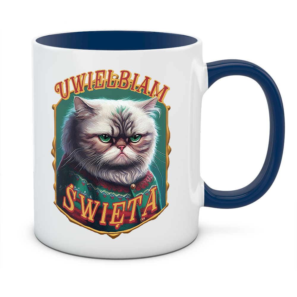 Kubek świąteczny UWIELBIAM ŚWIĘTA