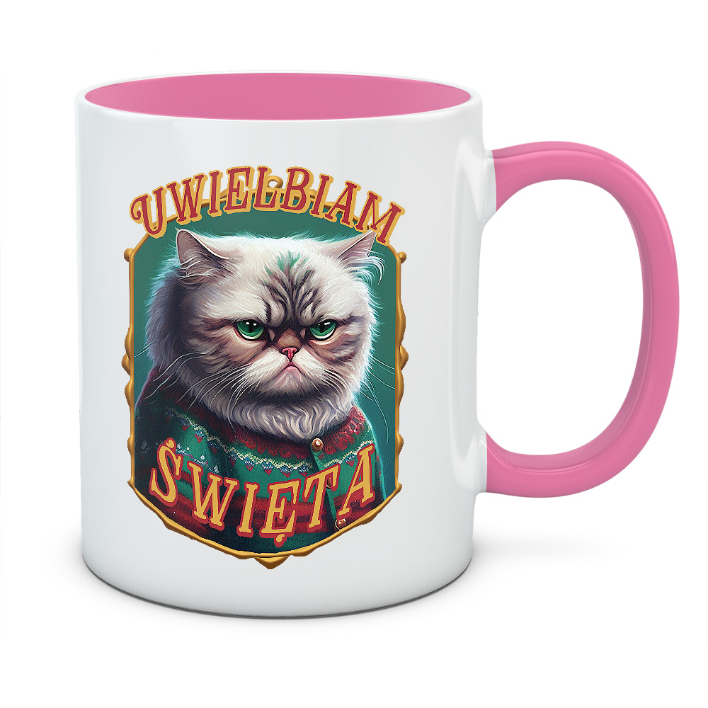 Kubek świąteczny UWIELBIAM ŚWIĘTA