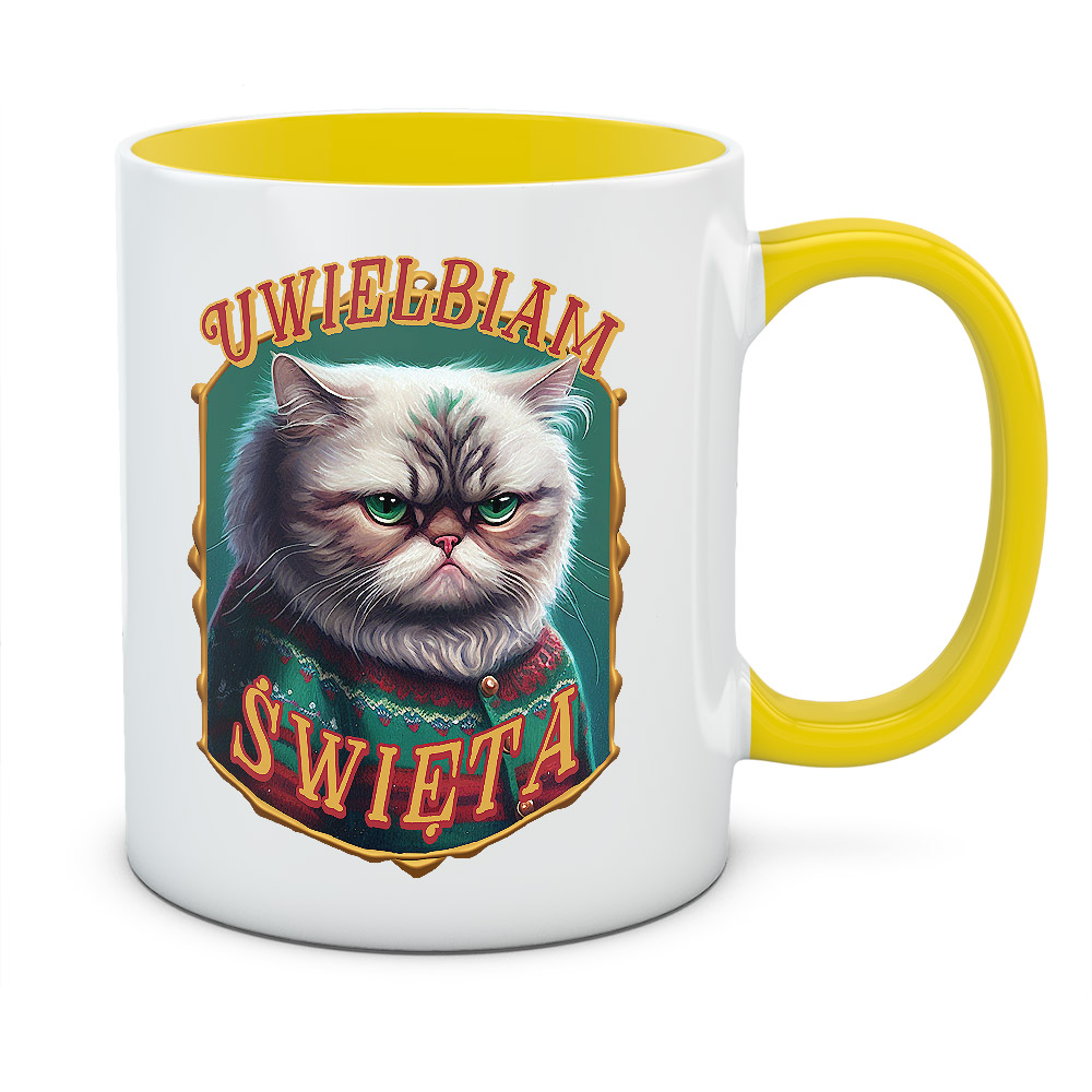 Kubek świąteczny UWIELBIAM ŚWIĘTA