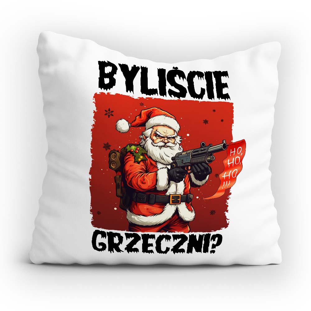 Poduszka świąteczna Byliście grzeczni