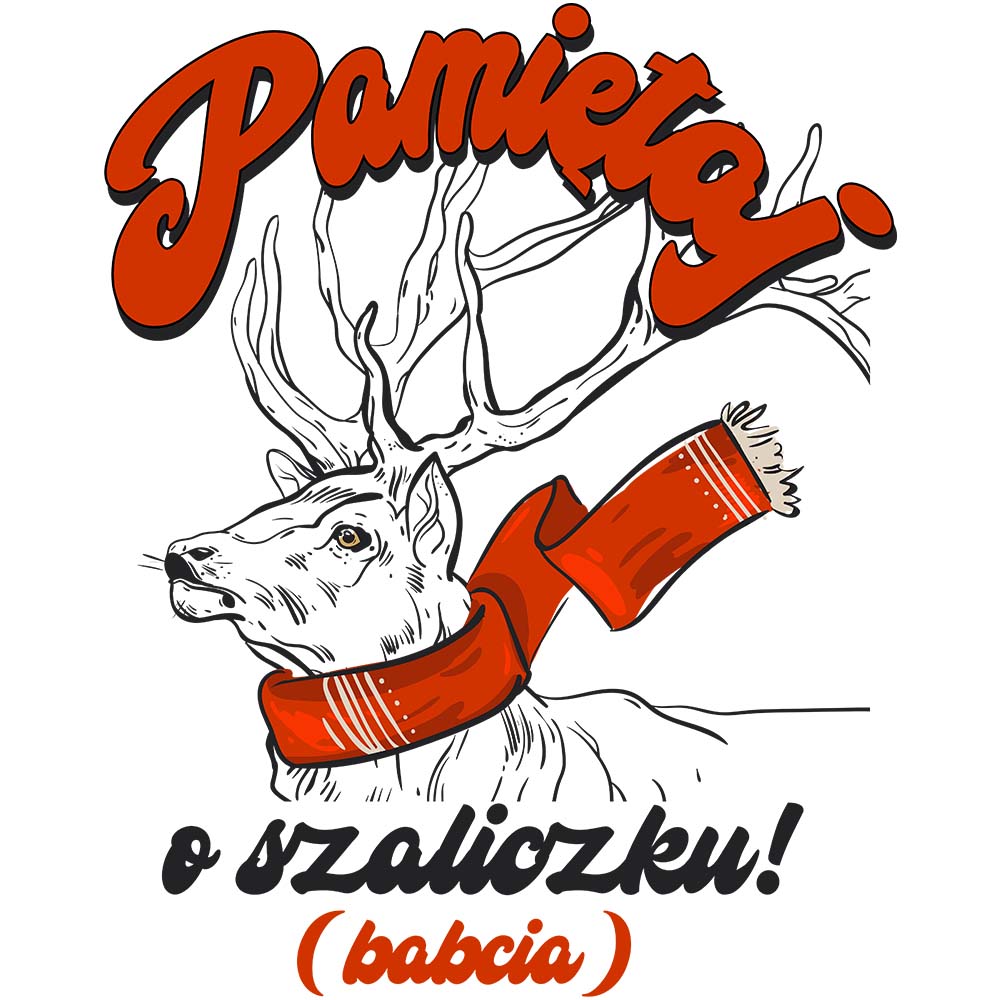 Koszulka świąteczna damska SZALICZEK