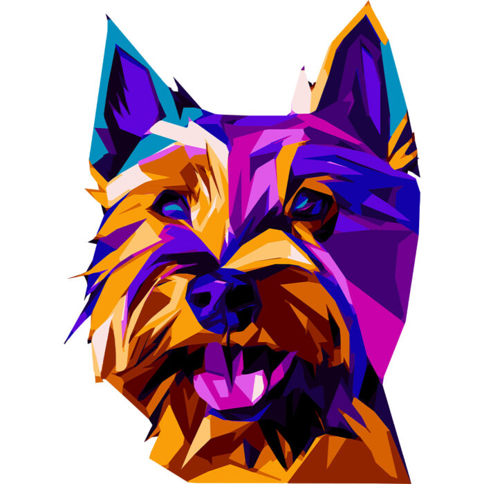 Kubek Cairn terrier, kolor biały