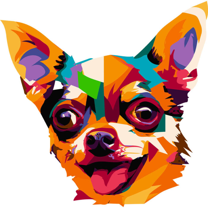 Kubek Chihuahua, kolor biały