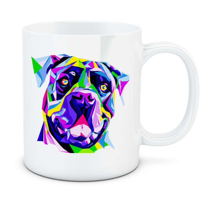 Kubek Cane corso, kolor biały