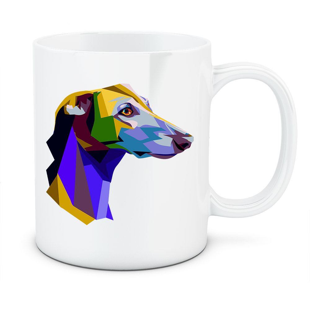 Kubek Chart Polski, kolor biały