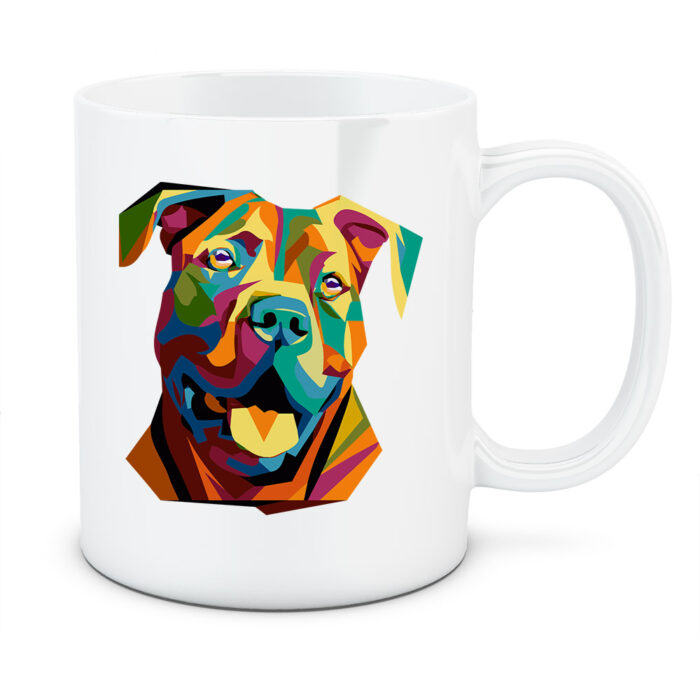 Kubek Dogo Canario, kolor biały