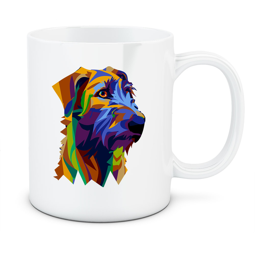 Kubek Wilczarz, kolor biały