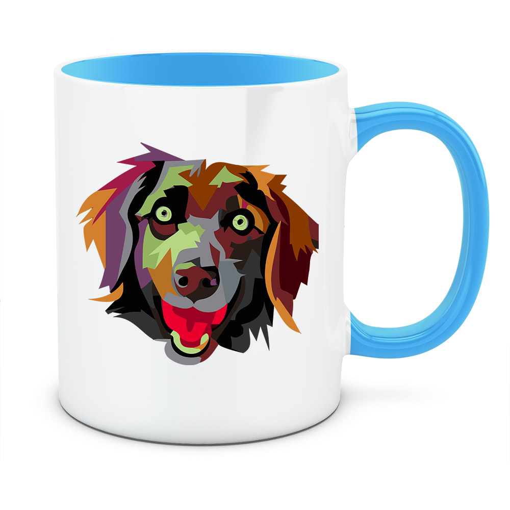 Kubek FLAT COATED RETRIEVER