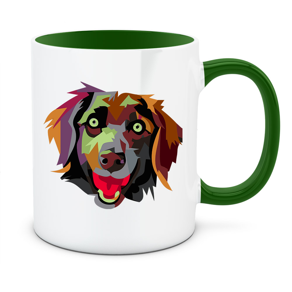 Kubek FLAT COATED RETRIEVER