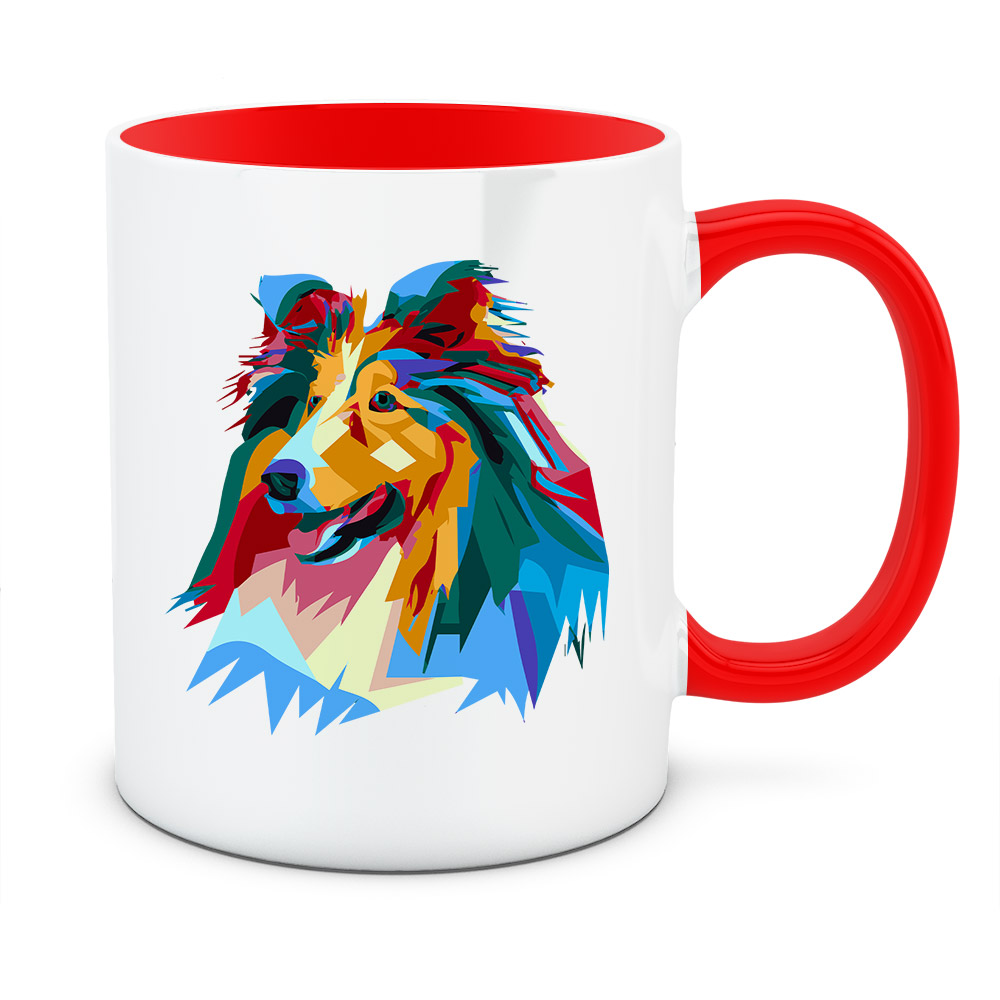 Kubek OWCZAREK SZKOCKI DŁUGOWŁOSY