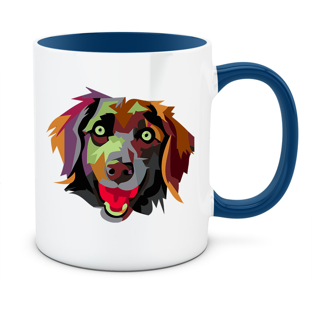 Kubek FLAT COATED RETRIEVER