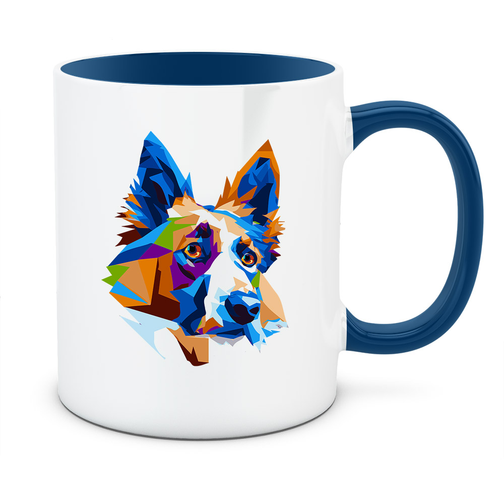 Kubek OWCZAREK NIEMIECKI DŁUGOWŁOSY