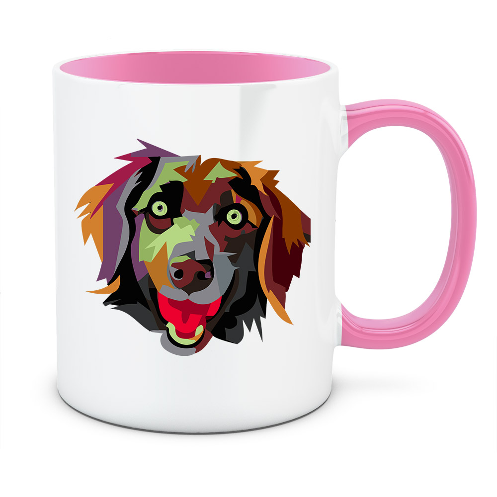 Kubek FLAT COATED RETRIEVER